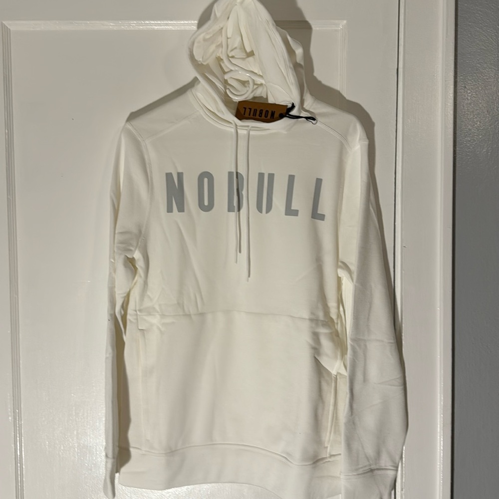 Men’s Hoodie Nobull white, new With tags. Small